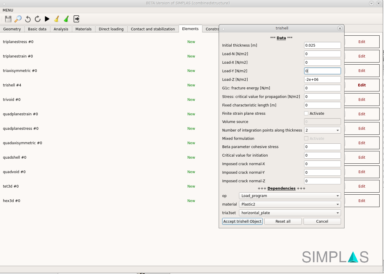 figure SimPlas/postinstallation/workedexampless/combinedstructure.gid/horizontalplate.png