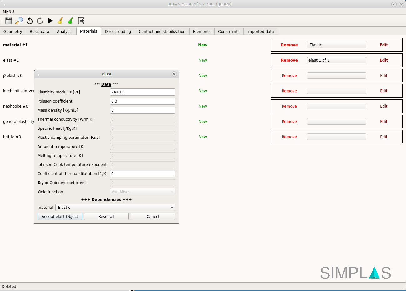 figure SimPlas/postinstallation/workedexampless/gantry.gid/material.png